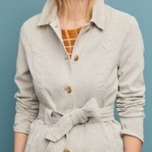 Anthropologie Cadet Belted Jacket